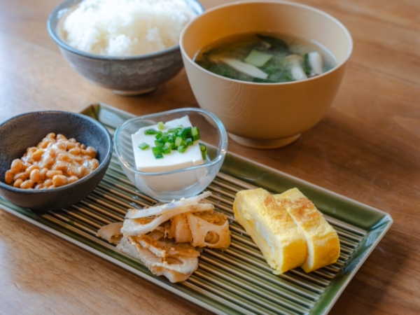 たんぱく質が多い朝ごはんのイメージ画像