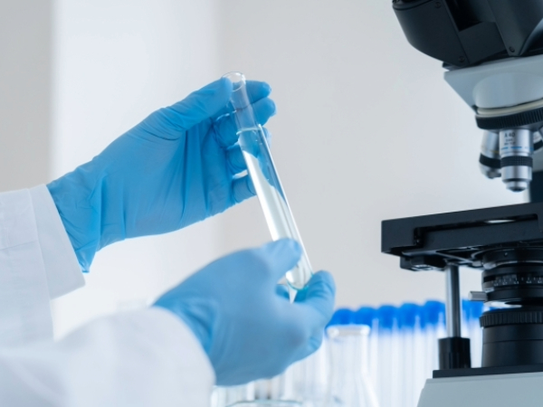 研究者の手元のイメージ画像