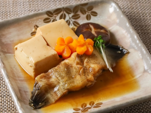 魚と豆腐のメインディッシュ