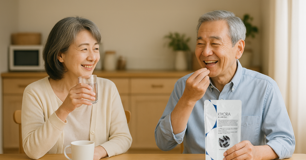 毎日の生活に寄り添うサプリ、純炭粉末食べる純炭きよら