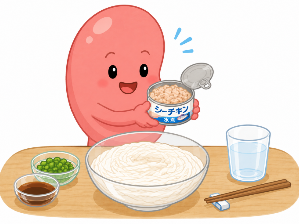 夏の食事対策2（シーチキンを足しておこう）のイメージ画像