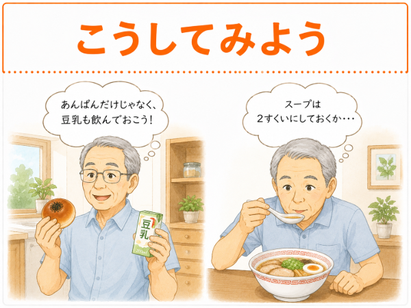甘いもの・味の濃いものを減らすアイデア