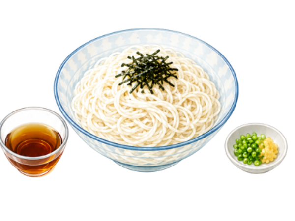 糖質に偏りがある昼食のイメージ画像